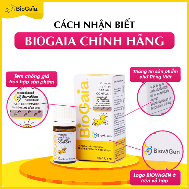 Biogaia Protectis chính hãng tại Việt Nam